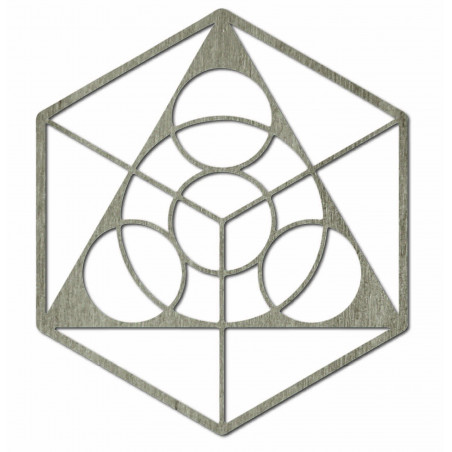 Térkép rétegelt lemezből készült falra, 50-90 cm méretben