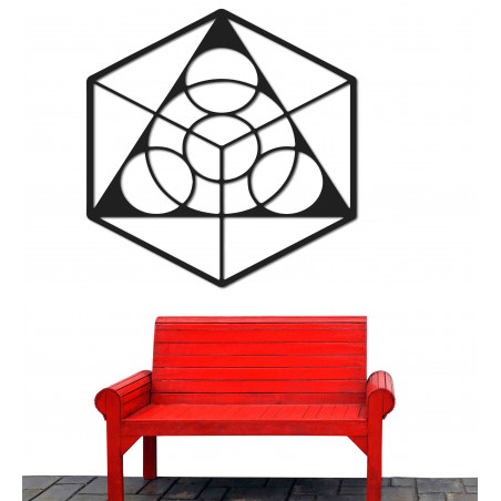 Térkép rétegelt lemezből készült falra, 50-90 cm méretben