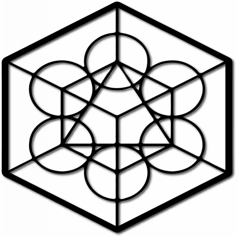 Fából készült geometriai festmény a betakarítás...