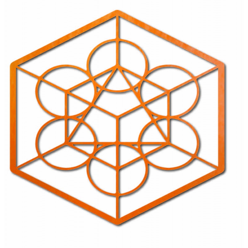 Fából készült geometriai festmény a betakarítás...