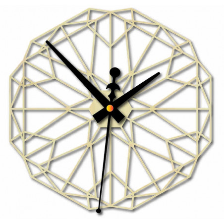 Geometrikus falióra rétegelt lemezből - CUDO