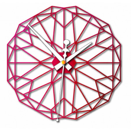 Geometrikus falióra rétegelt lemezből - CUDO