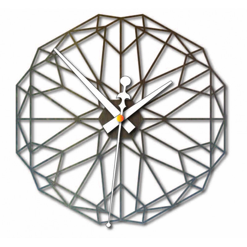 Geometrikus falióra rétegelt lemezből - CUDO