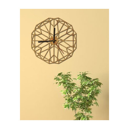 Sentop - MDF falióra HDKF017 nappali szobához és fekete 40 cm