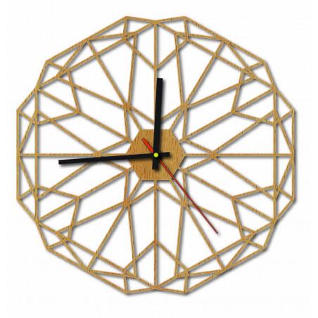 Sentop - MDF falióra HDKF017 nappali szobához és fekete 40 cm