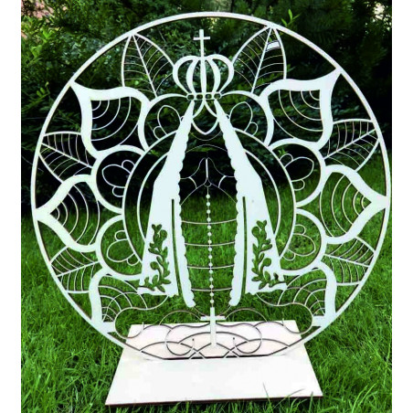 Fából készült dekoratív falikép természetes dizájnnal