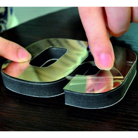 Nagy 3D öntapadós falióra - modern 3D öntapadós falióra.