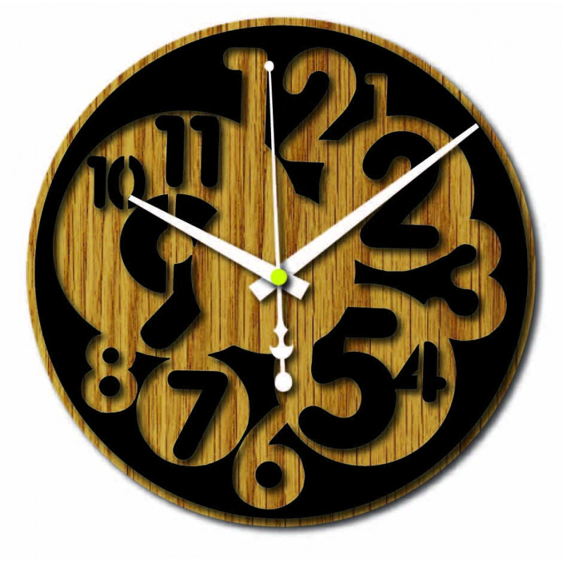 Sentop - Modern falióra szám HDKF019 MDF tölgy...