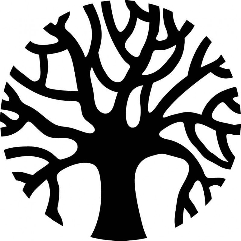 Fafestmény a falon konárer - LCITT