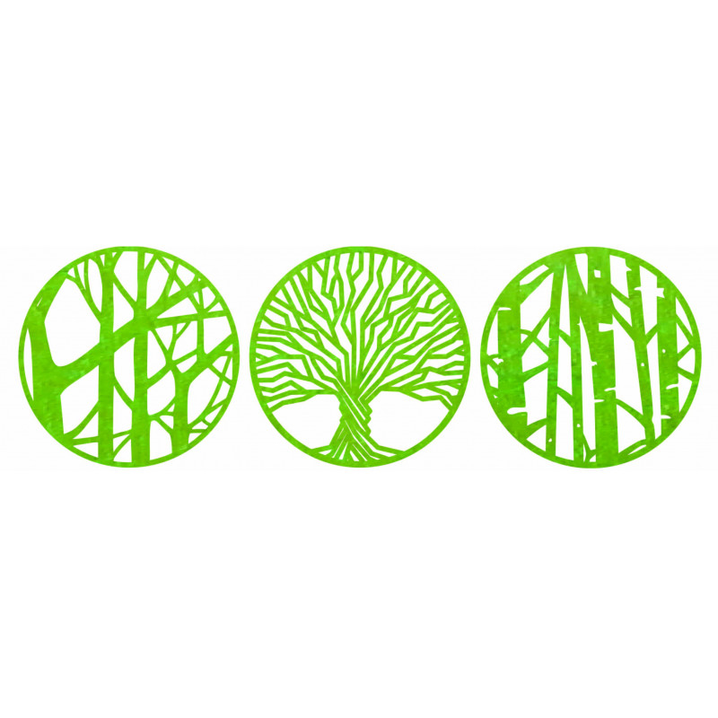 Háromrészes falfestmény - YOSED