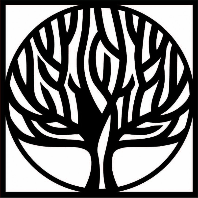 Fából készült fali kép fa keretben UASVED