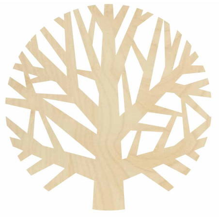 Fából készült falfestmény fa rétegelt lemezből - GOGFOG II