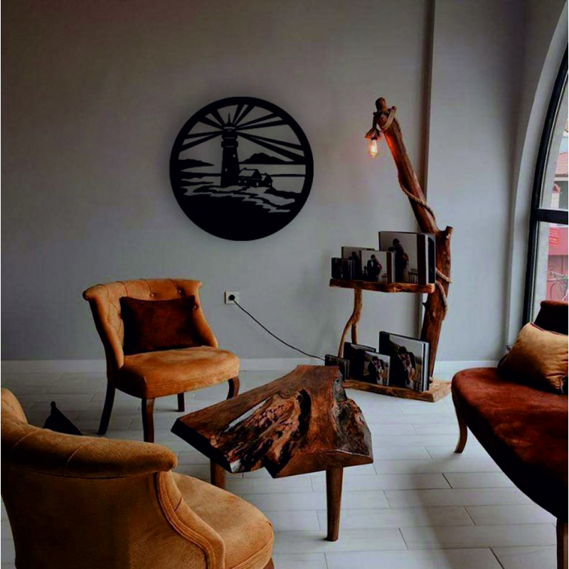 Sentop - Világítótorony modern festmény a falon...