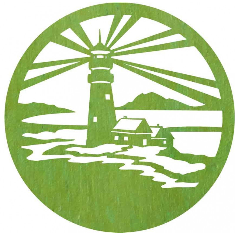 Sentop - Világítótorony modern festmény a falon...