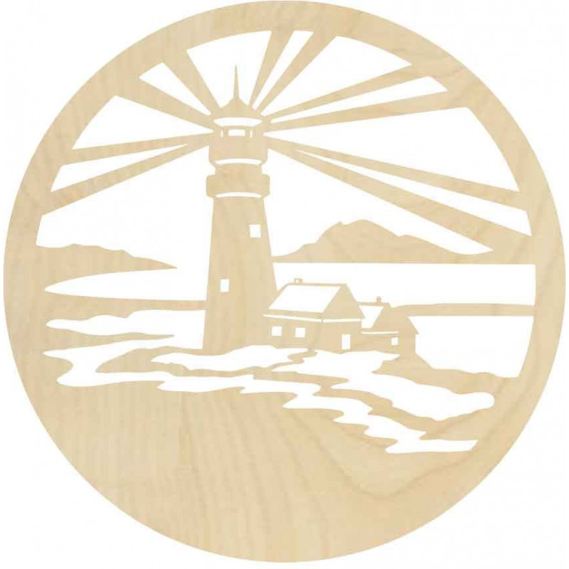 Sentop - Világítótorony modern festmény a falon...