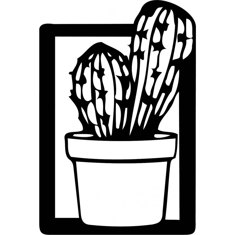 Faragott falfestés - CACTUS MAGNU | SENTOP