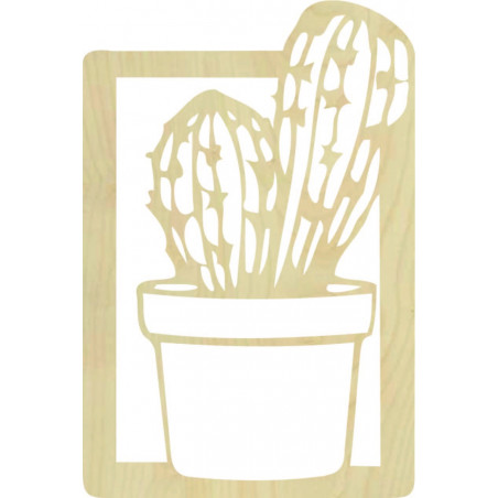 Faragott falfestés - CACTUS MAGNU | SENTOP