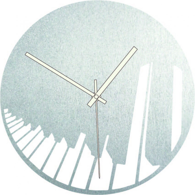 Fából készült óra zongora szimfónia fekete és...