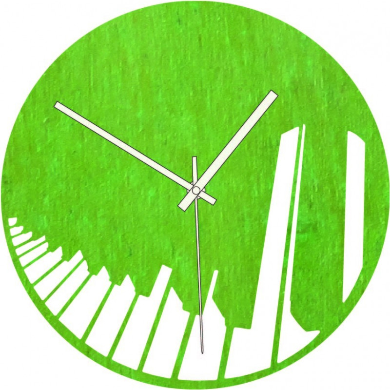 Fából készült óra zongora szimfónia fekete és...