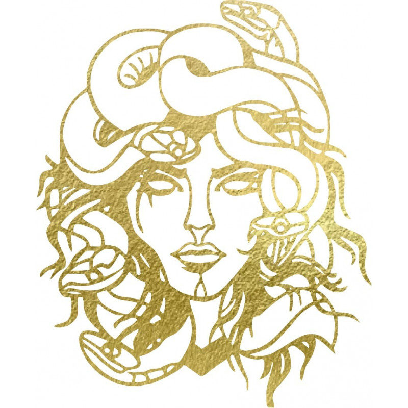 A kép a falon msdúza nő - MEDUSA GORGONA