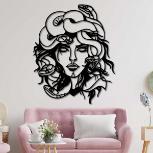 Varázslatos festmény a falon nő - MEDUSA GORGONA | SENTOP