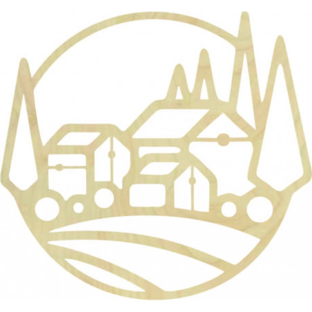 Fából készült faliképházak - MOLDE