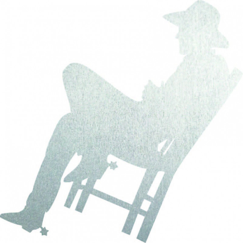 Elegáns fa kép a falon - COWBOY | SENTOP