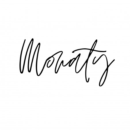 Fából készült természetes lógó fülbevaló AURORA - MONATY | SENTOP