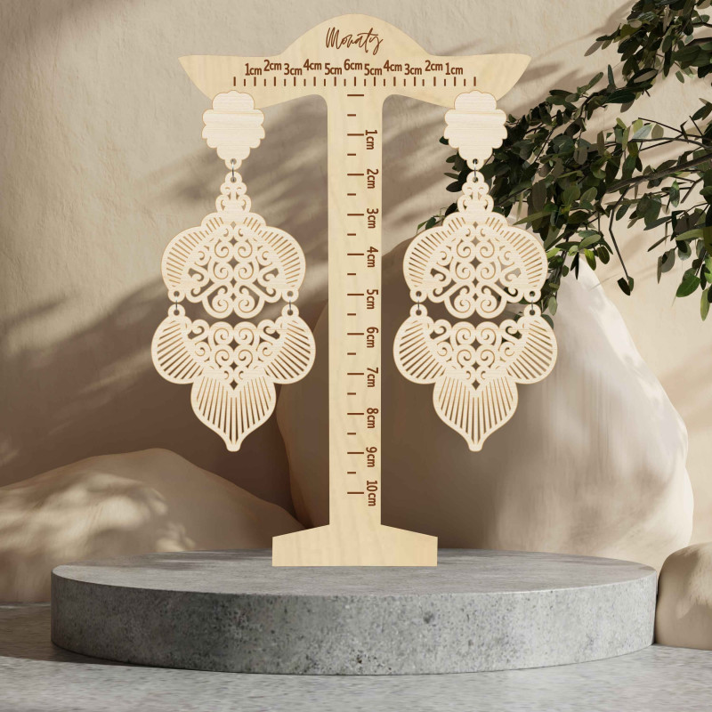 Monaty fa fülbevaló Aurora | SENTOP N010