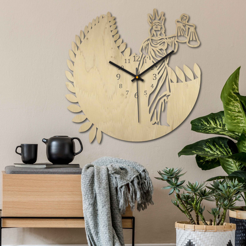 Csillagjegy óra - Mérleg - fekete és natúr