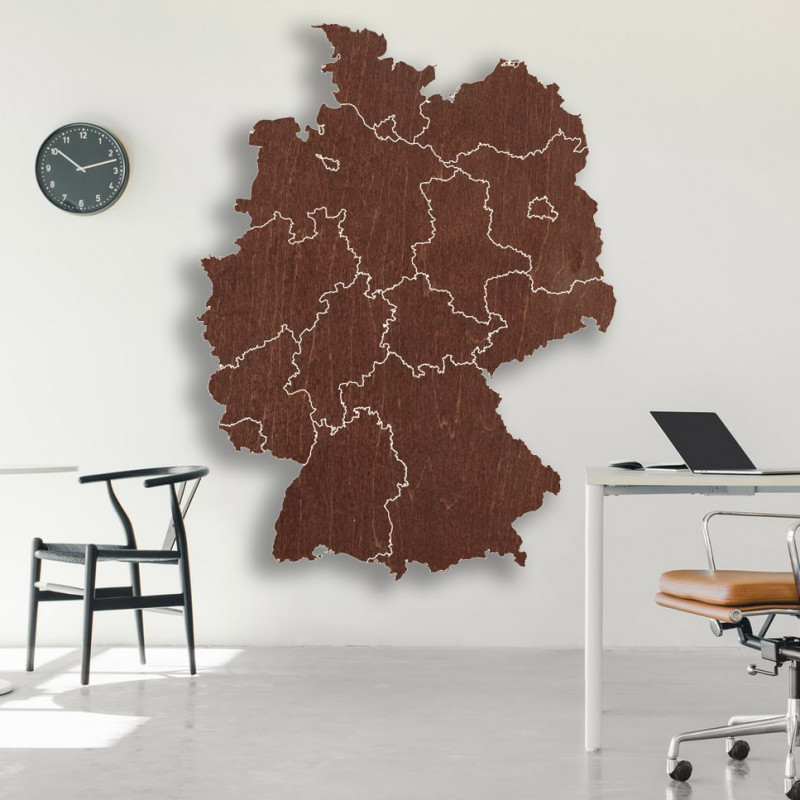 A fa térképek nagyszerű modern dekorációt jelentenek a lakásban, és ideális ajándékot is jelentenek szeretteink számára.