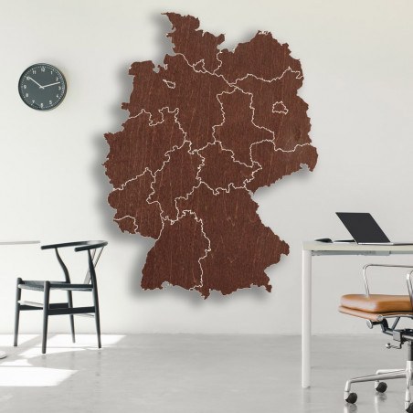 A fa térképek nagyszerű modern dekorációt jelentenek a lakásban, és ideális ajándékot is jelentenek szeretteink számára.