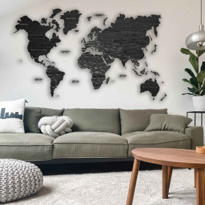 Fa falitérkép - az egész világ | SENTOP M012