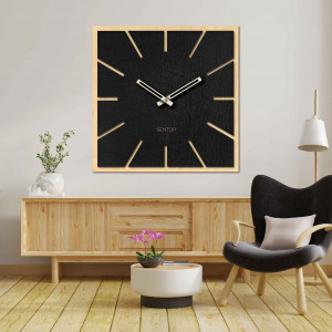 HDF JUHAR fából készült falióra - 50 x 50 cm-ig | HDFK022 2