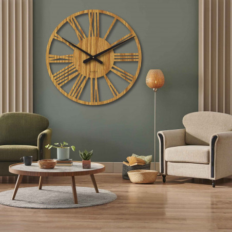 Elegáns, nagyméretű római falióra