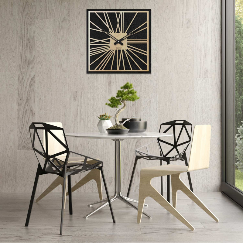 Fából készült falióra - JAVOR