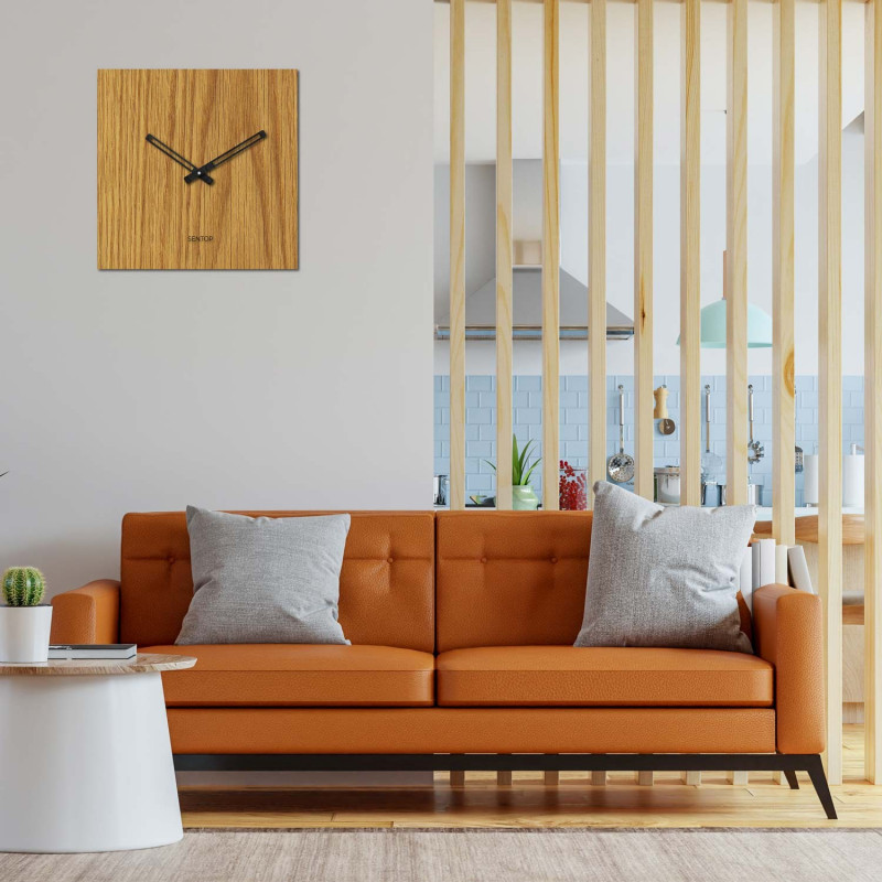 Minimalista falióra - Sentop tér HDFK036 | fa