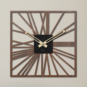 Wooden wall clock - Sentop | HDFK038 | wenge nut