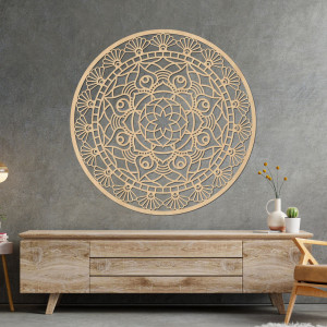 Faragott modern mandala életvirág - ZIBEZI