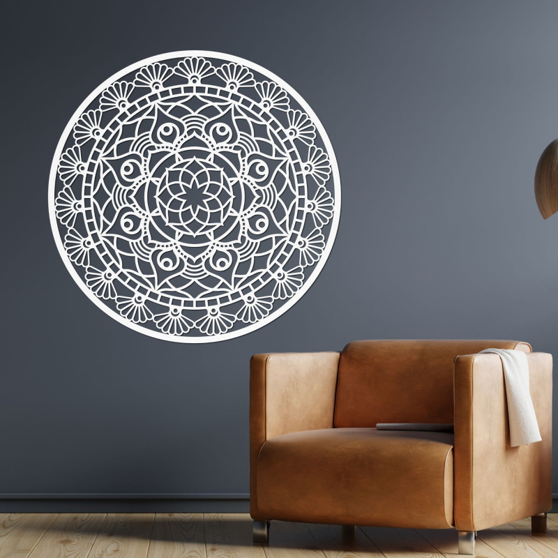 Faragott modern mandala életvirág - ZIBEZI