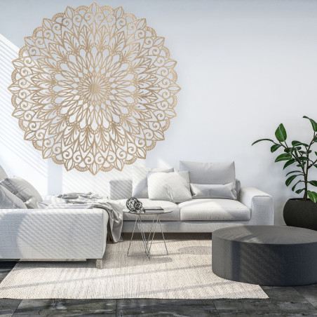 Fából készült kép. Az élet virága a harmónia szimbóluma. Fából készült kép. Az élet virága a harmónia szimbóluma.