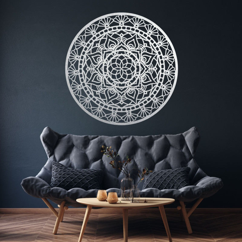 Fából készült mandala falra - Aura Design