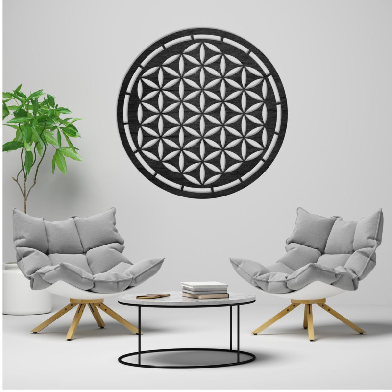 Fa mandala, faldekoráció - HAAMONY