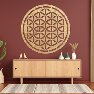 Fa mandala, faldekoráció - HAAMONY