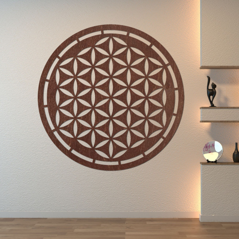 Fa mandala, faldekoráció - HAAMONY