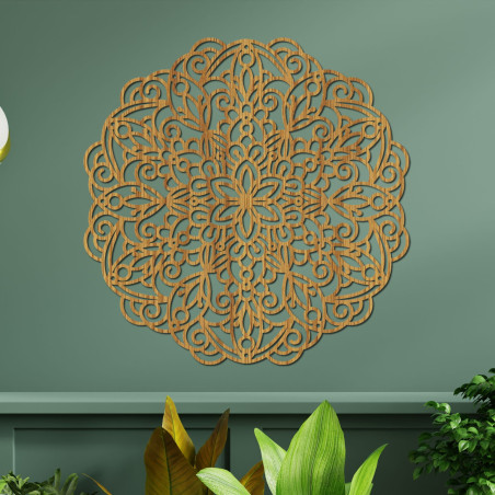 Nagy fa mandala, falfestmény