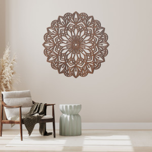 Mandala formájú fadísz - PETALUM 2