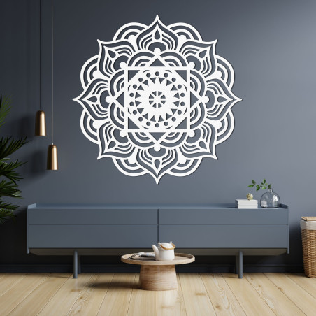 Fa mandala a falon, mint egy festmény - SYMMETRY