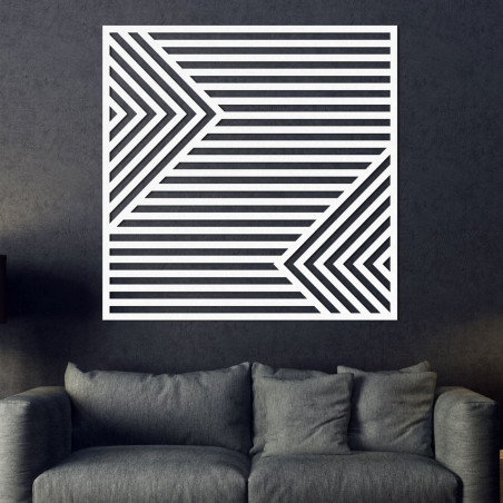 A négyzet alakú kép a geometriai vonalak tisztaságának és harmóniájának megtestesítője.