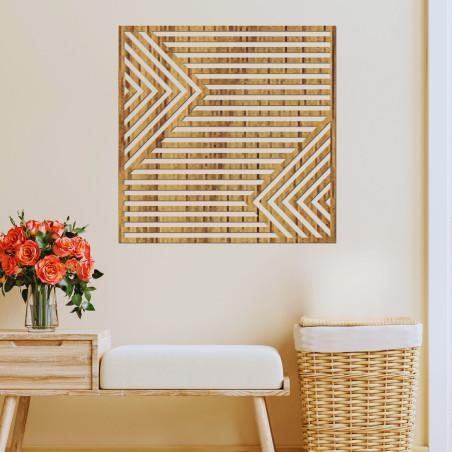 A négyzet alakú falfestmények elegáns módja annak, hogy feldobd a belső teredet, és harmóniát, stílust vigyél bele.